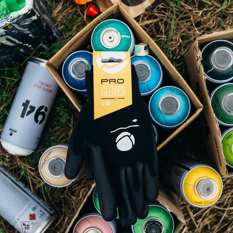 Handschuhe "MTN Pro Gloves Nylon" Mehrweg - Black