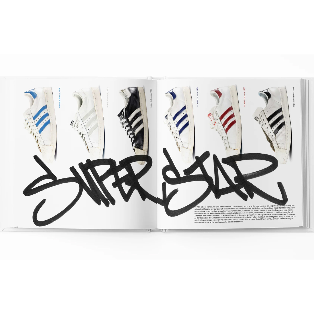 Buch "Adidas True Originals 1970-1993" (Softcover)