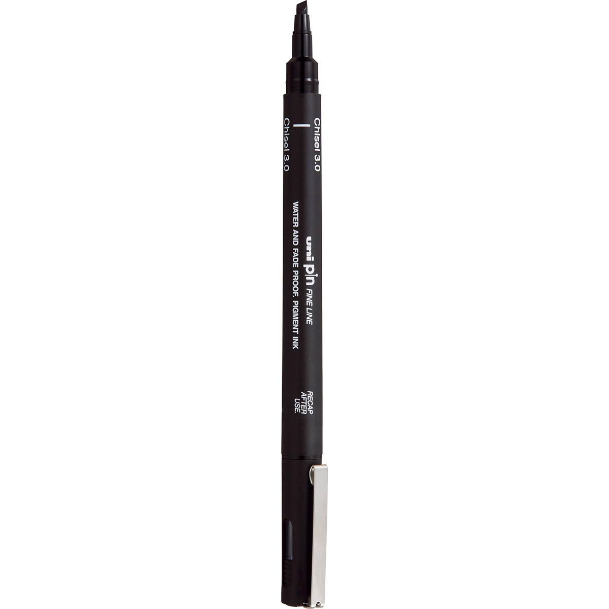 Uni-Ball "Fineliner" PIN Chisel (3mm) - Black