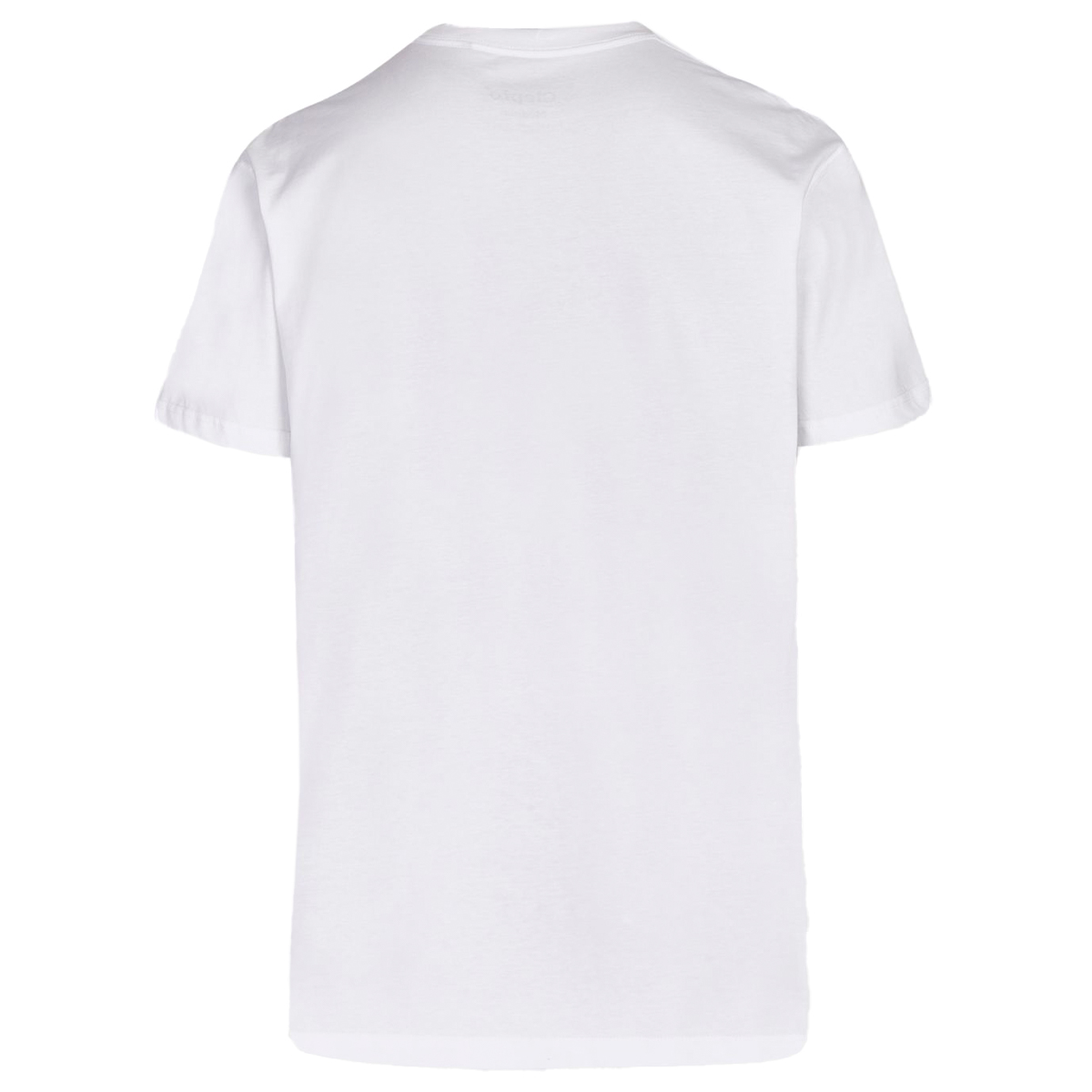 Cleptomanicx Boxy T-Shirt "Take Care" White
