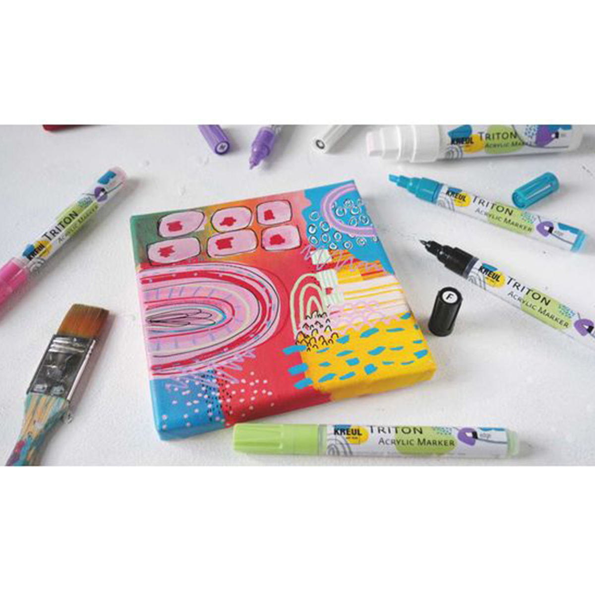 Kreul "Acrylmarker TRITON Edge" (1-4mm) Black