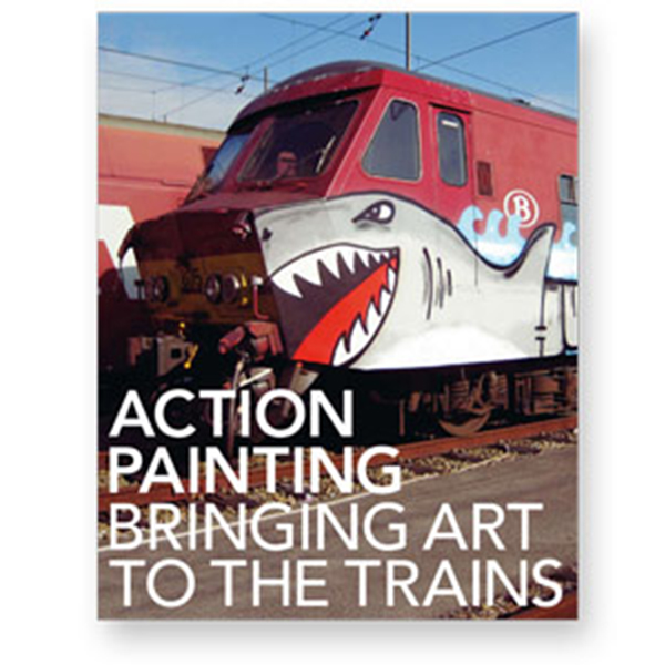 Buch "Action Painting - Bringing Art to the Trains" (Softcover)
