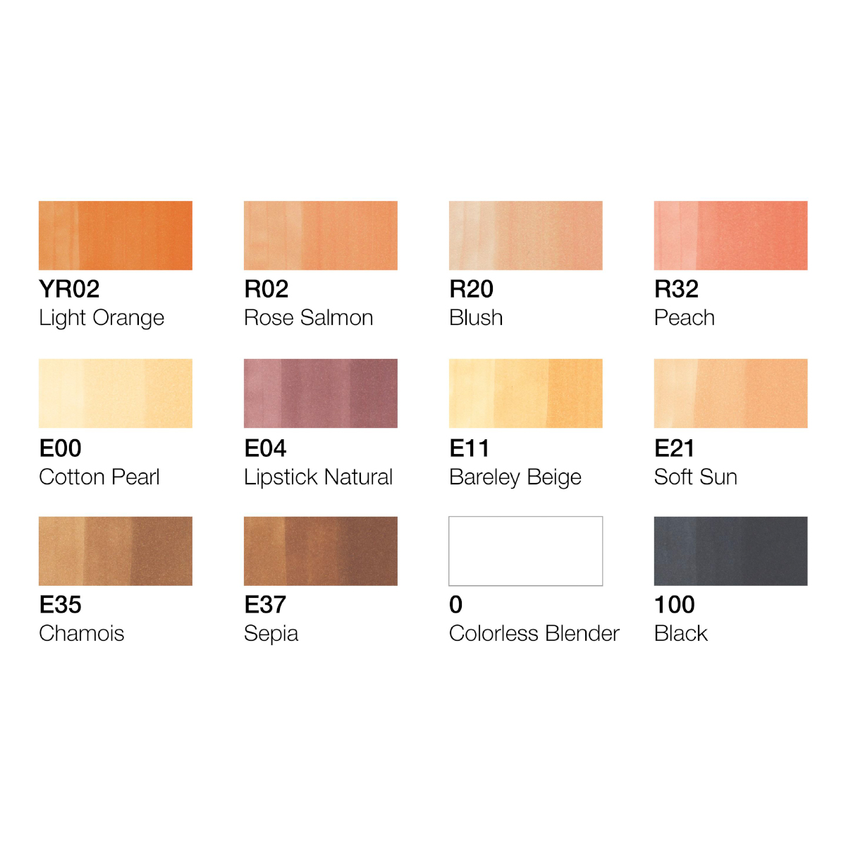 Copic "Ciao Porträtfarben 12er Set"