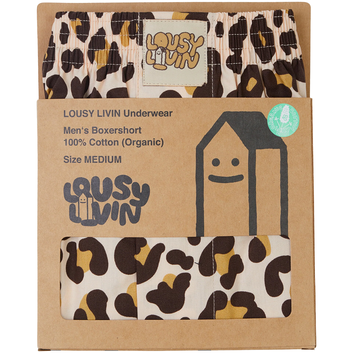 Lousy Livin Boxershorts "Leroy" Beige