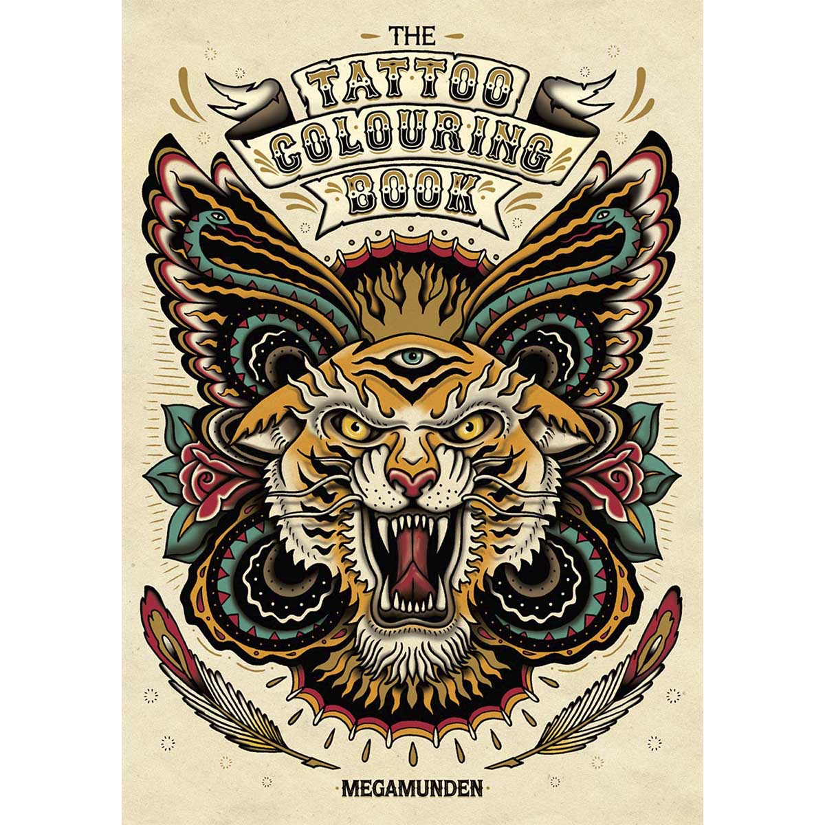 Ausmalbuch "Tattoo Coloring Book"