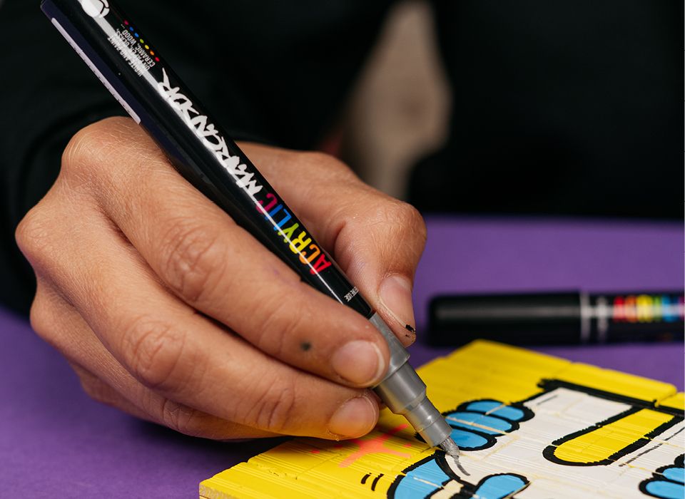 MTN "Marcador" Acryl Marker (2mm) 8-er Set