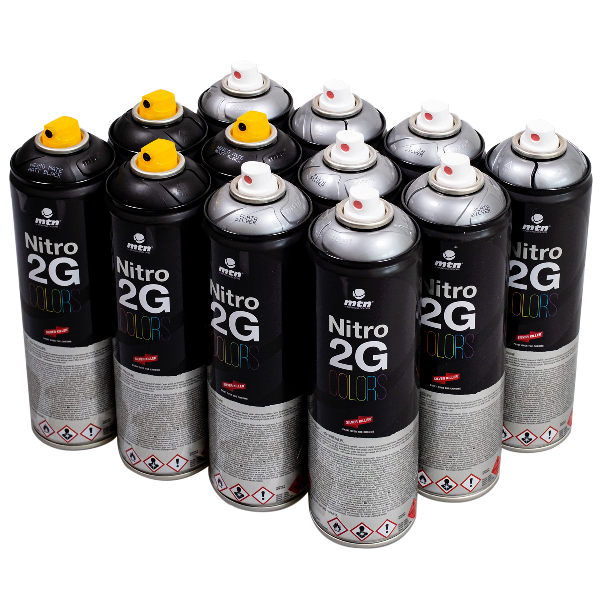 MTN Nitro 2G Bombing Box - L (12x500ml)