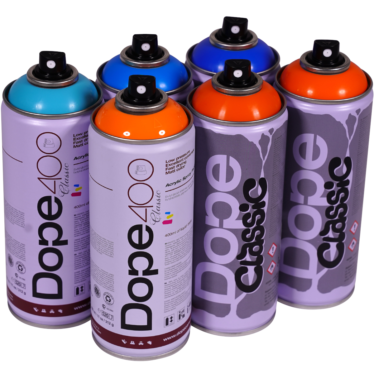 Dope "Classic Paint Sixpack Sea Battle" (6x400ml)