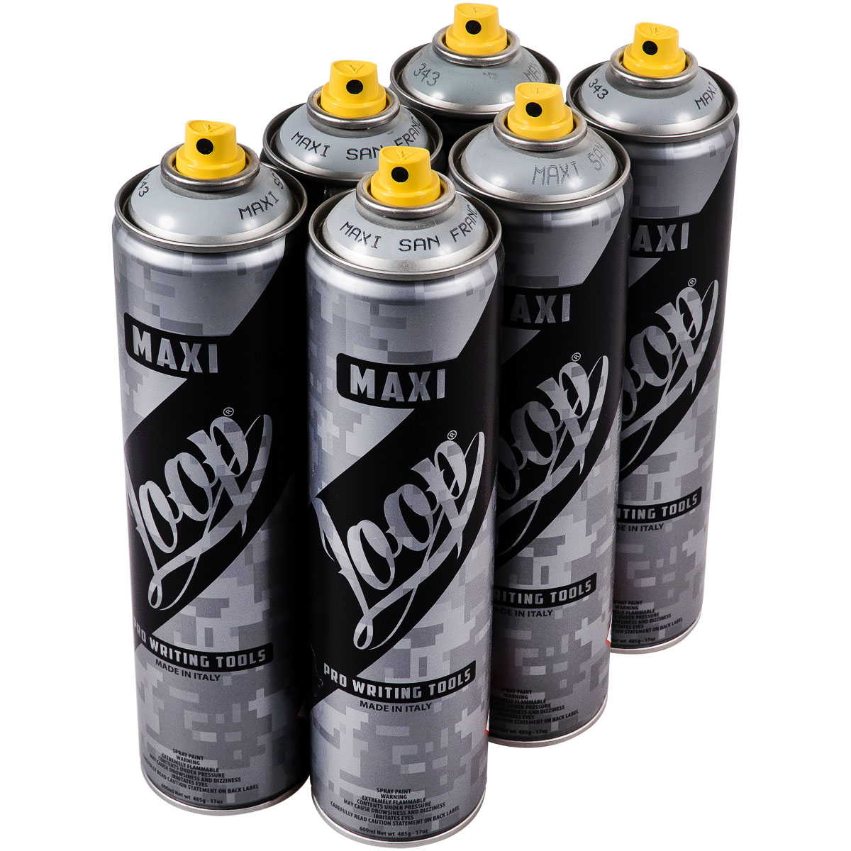 Loop Paint "Maxi One Color Sixpack - San Fransisco LP-434" (6x600ml)