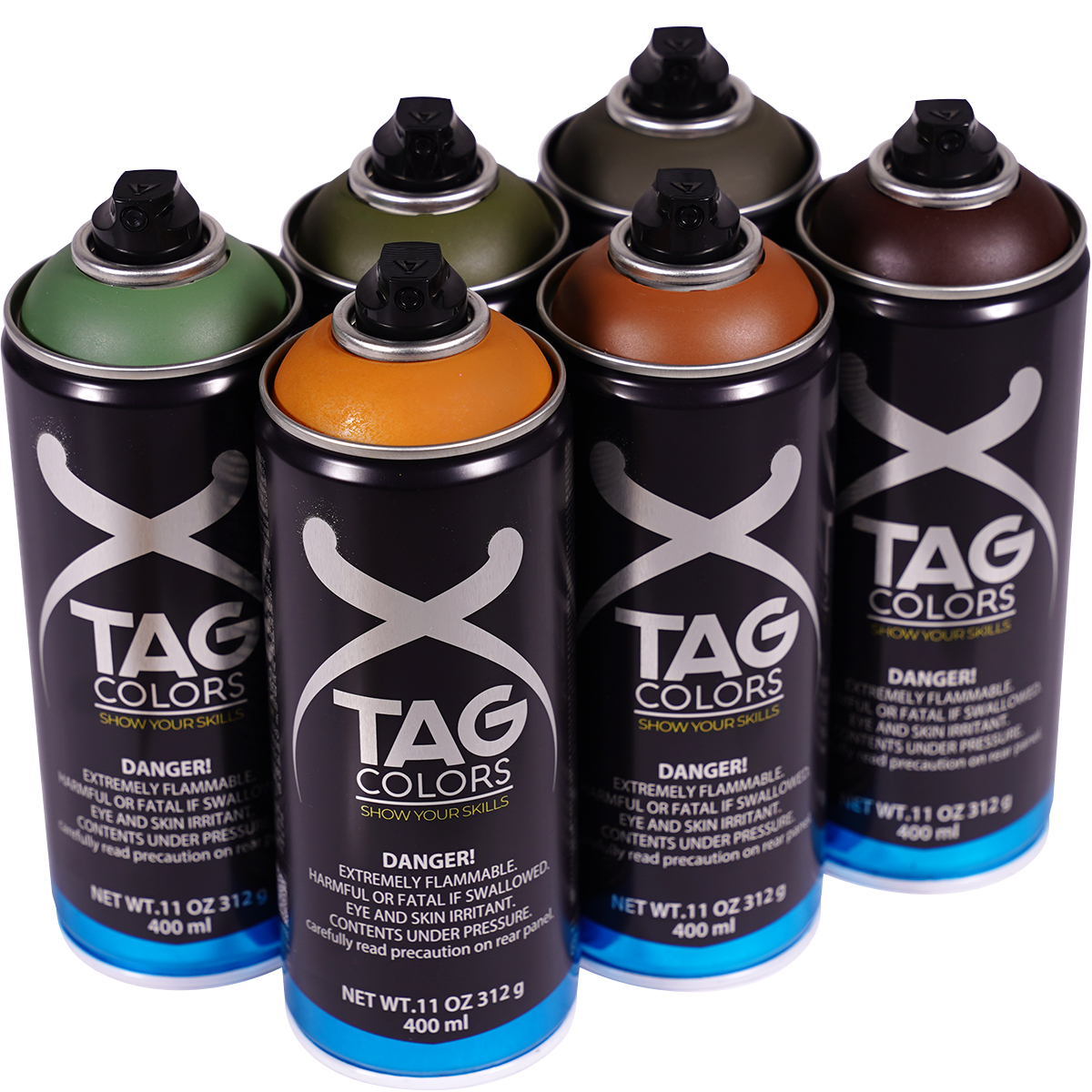 TAG Colors "Show Your Skills - Battle Force Sixpack" (6x400ml)