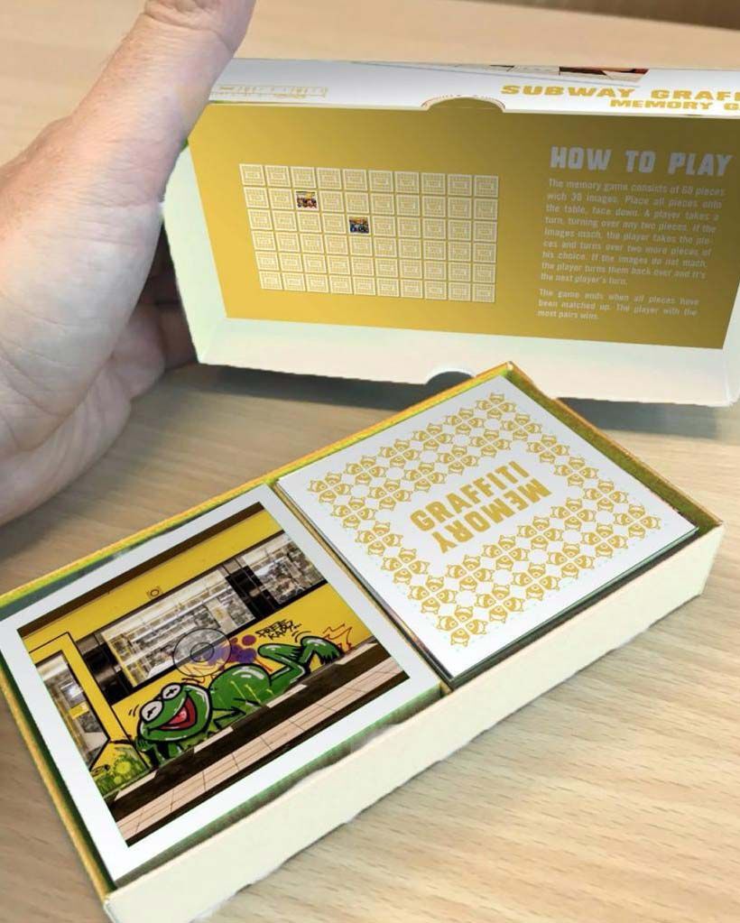Graffiti_Memo_02 Subway Gaffiti "Memory Game" Kartenspiel (60 Pieces)