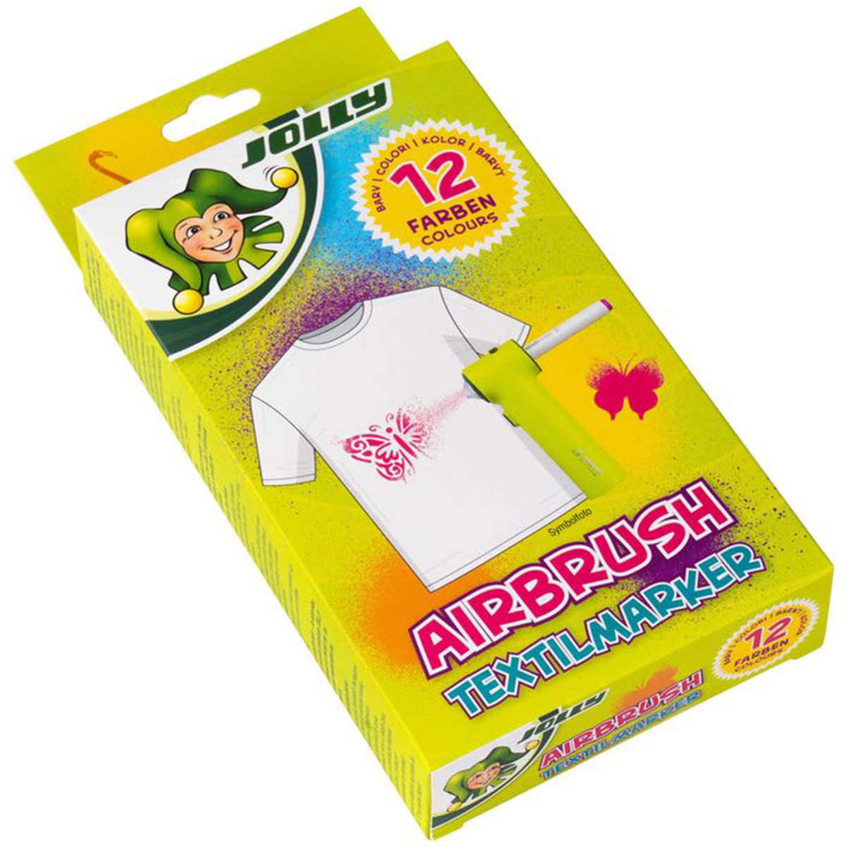 Jolly "Airbrush Textilmarker" 12er Set
