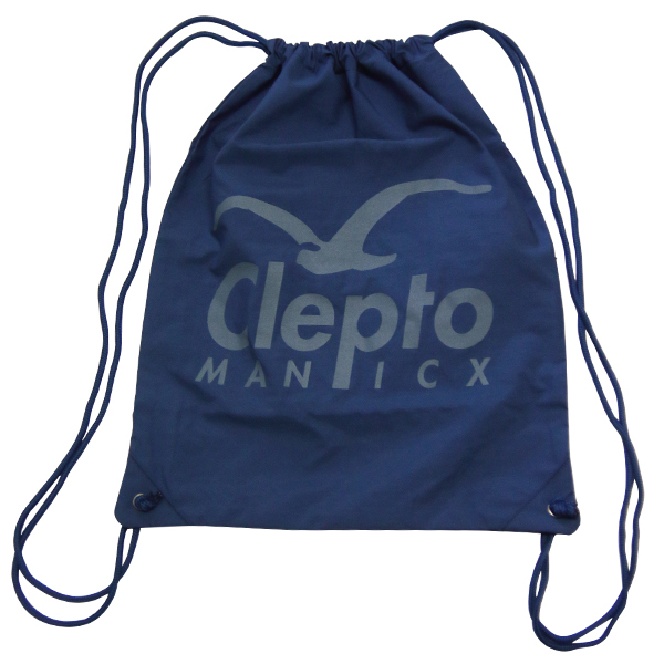 Cleptomanicx Gymbag "True CI" Petrol Blue