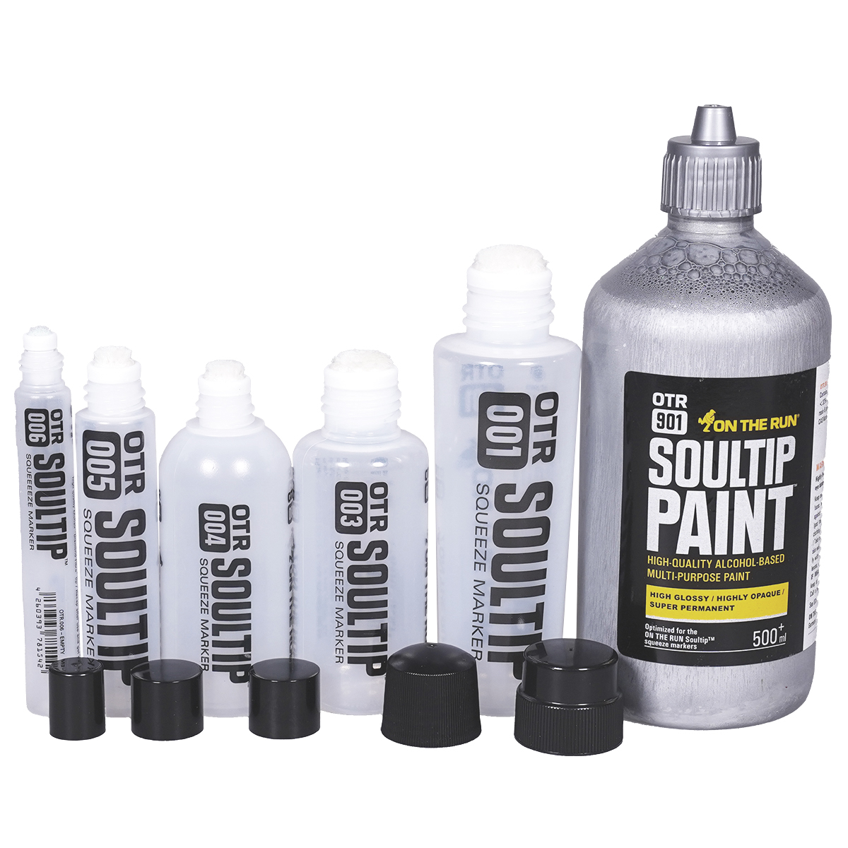 OTR.901 "Soultip Paint Silver Set" (6 Teile)