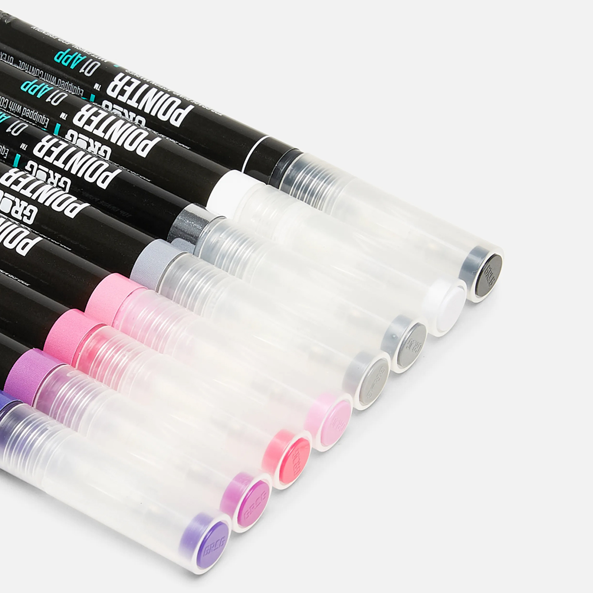 Grog "Pointer 01 APP" Fashionista 8er Marker Set (1mm)