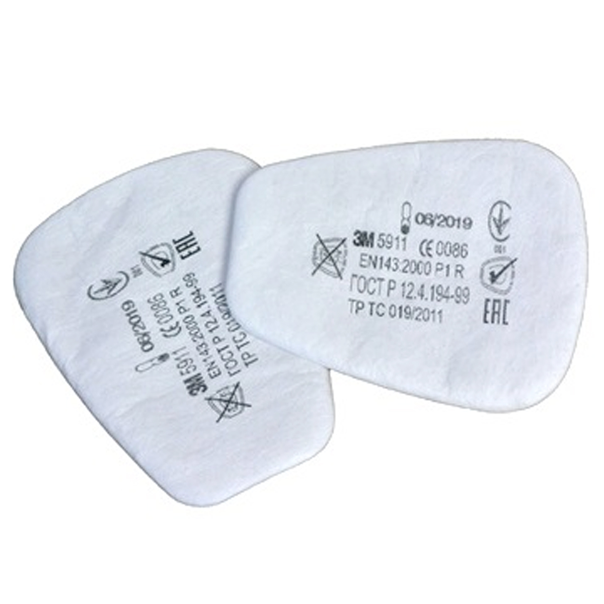 3M Feinstaubvorfilter "5911 - P1" Doppelpack