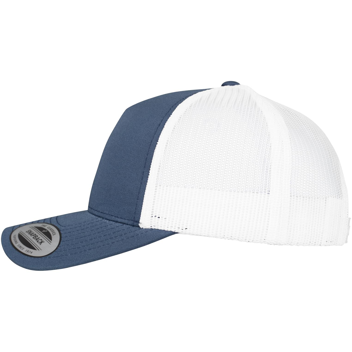 Flexfit "5-Panel Retro Trucker 2-Tone Cap" - Navy/White