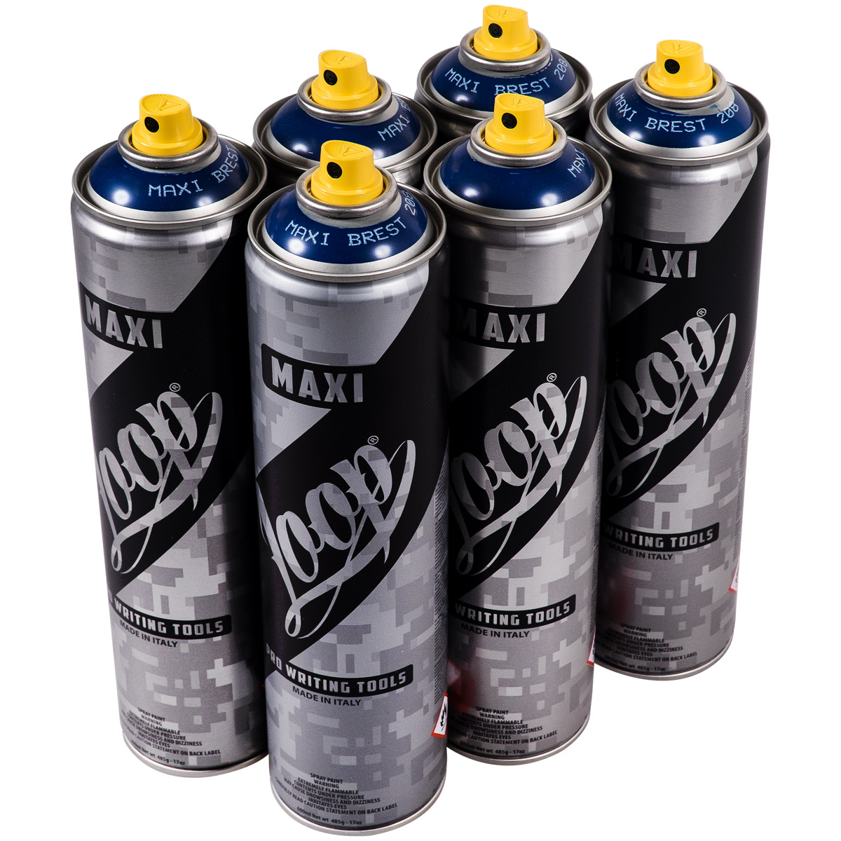 Loop Paint "Maxi One Color Sixpack - Brest LP-425" (6x600ml)