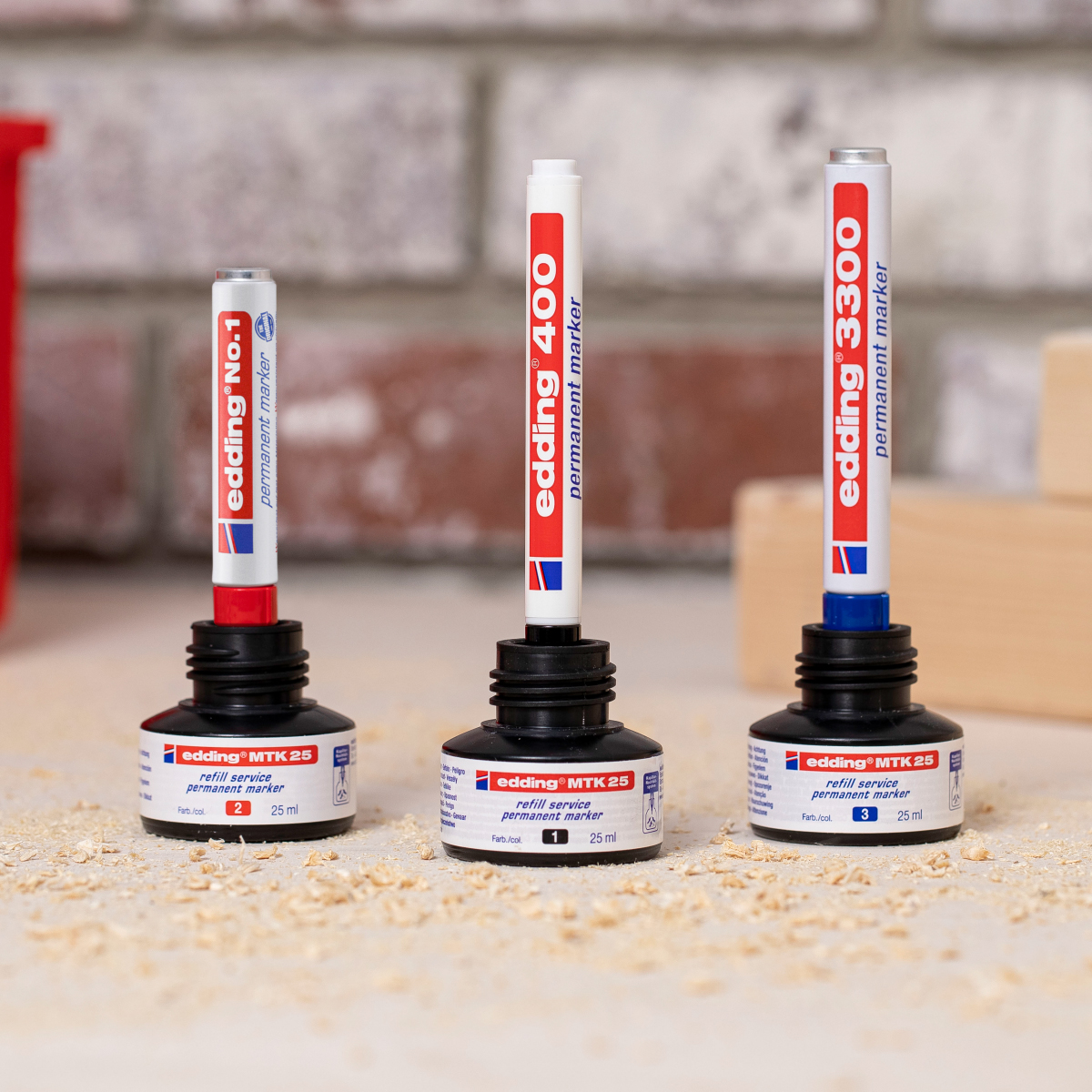 Edding "MTK25 Refill Black" (25ml)