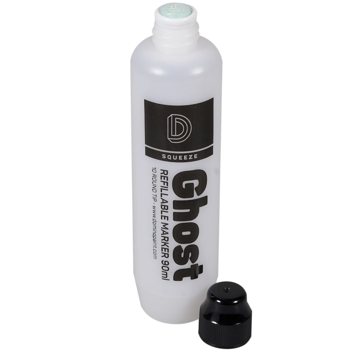 Domino Squeeze "Ghost" Marker (10mm) Empty - Transparent