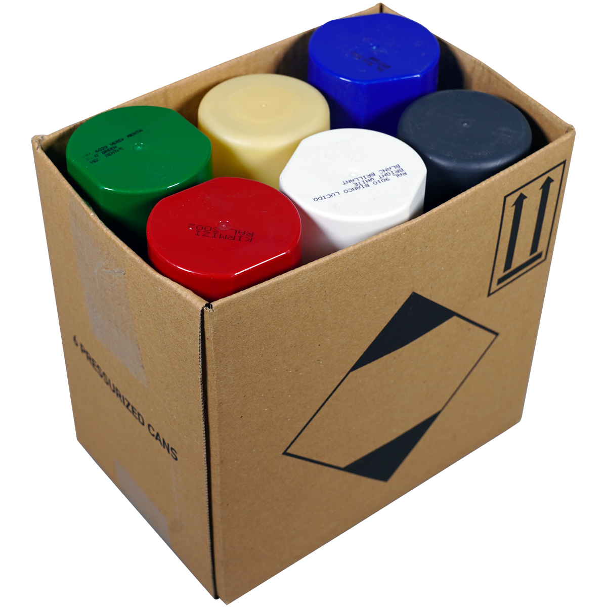 "Trash Can Sixpack" - zufällige Farbe (6x400ml)
