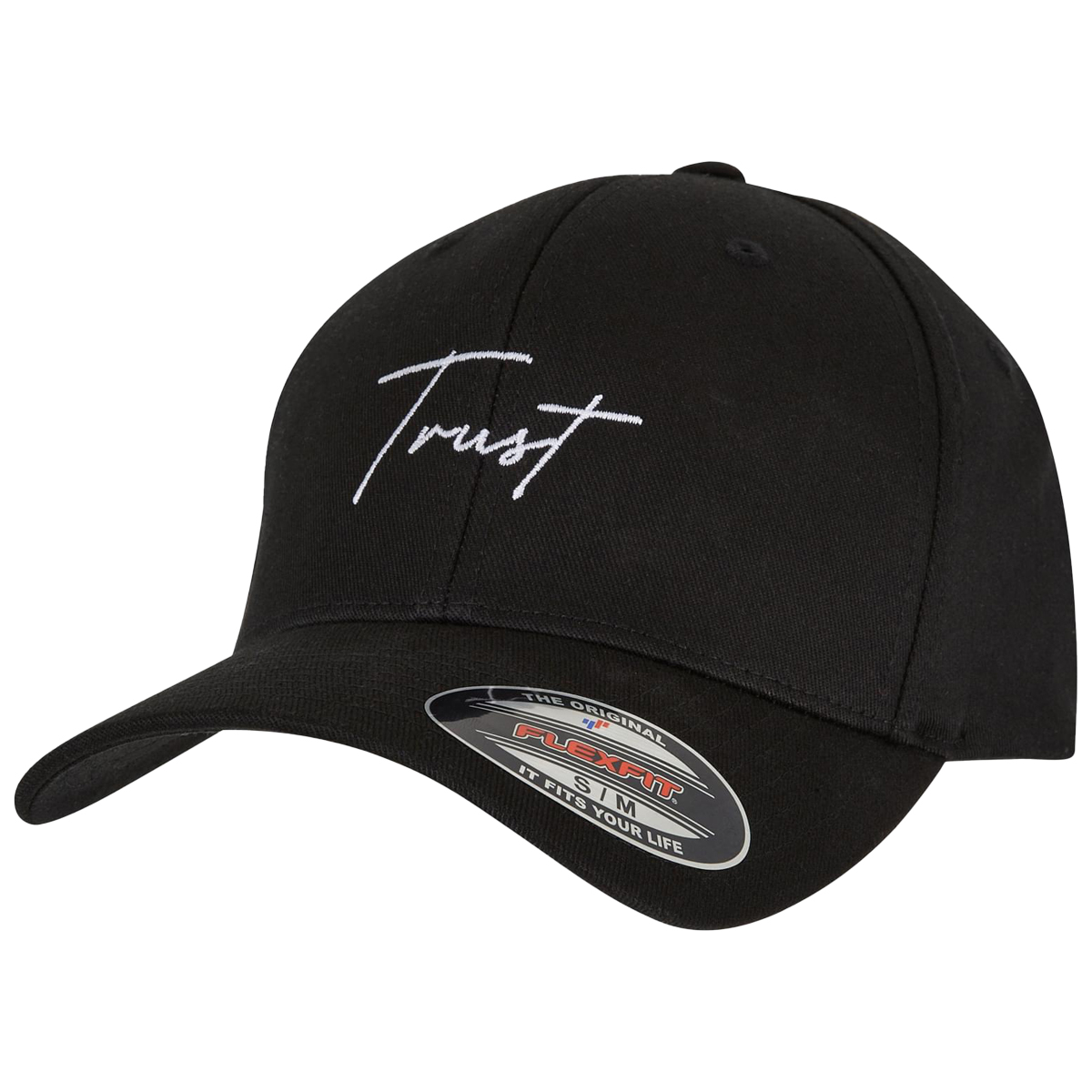 Flexfit "Trust" Flexfit Wooly Combed - Black/Black