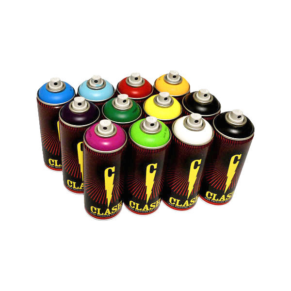Clash "12er Paint Basic Box" (12x400ml)