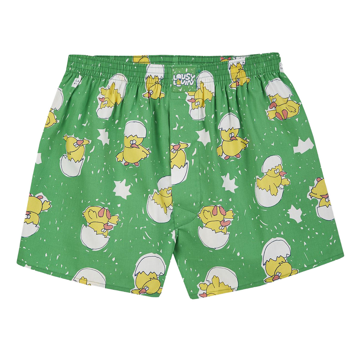 Lousy Livin Boxershorts "Kueken" Bright Green