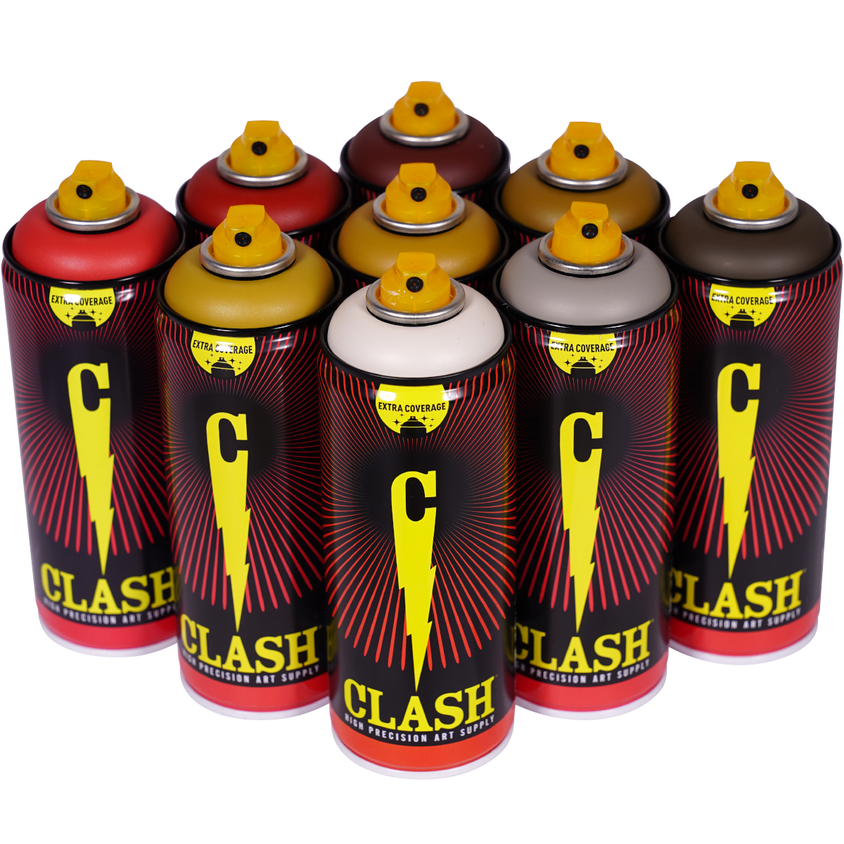 Clash "9er Paint Box Filth & Fall Tones" (9x400ml)