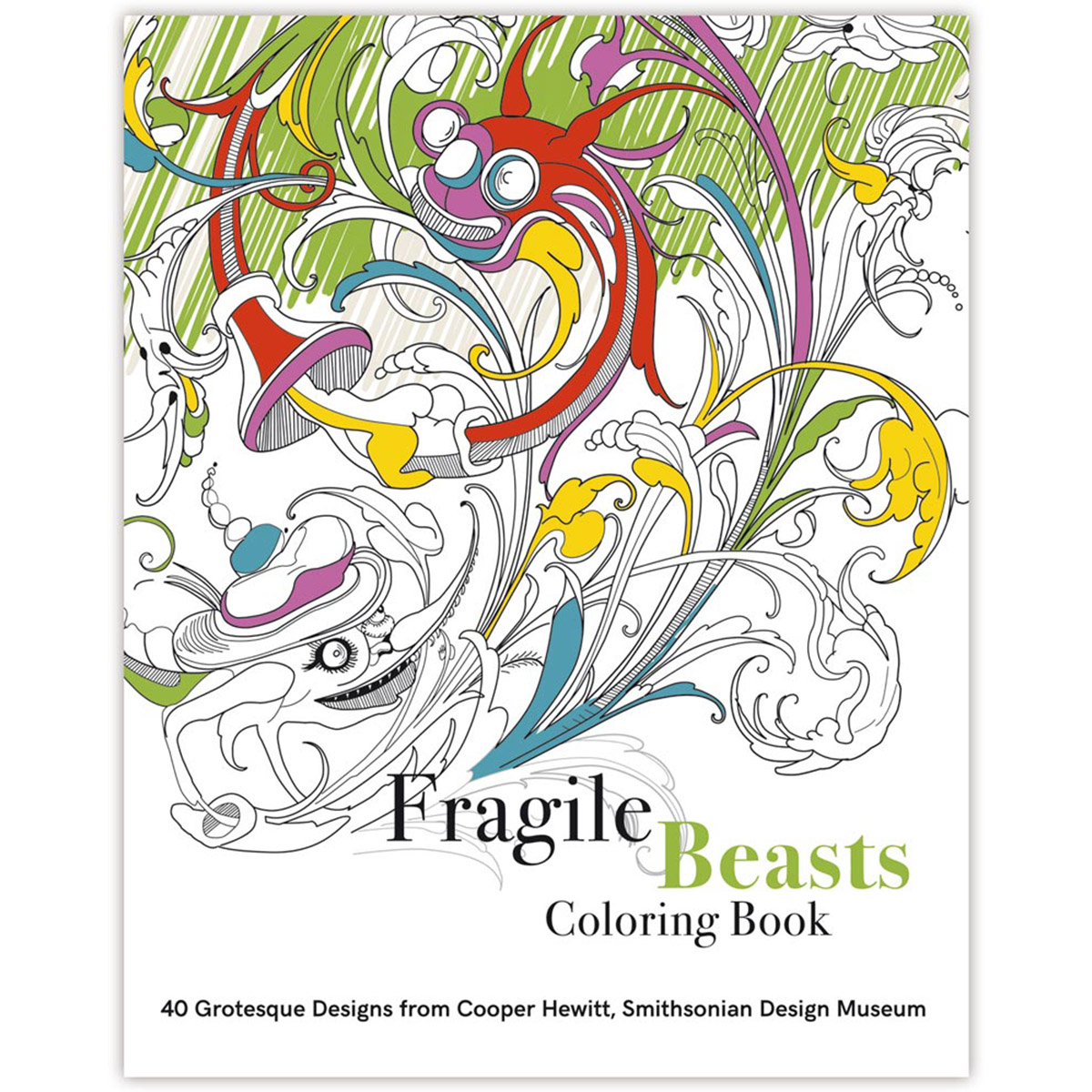Ausmalbuch "Fragile Beasts"