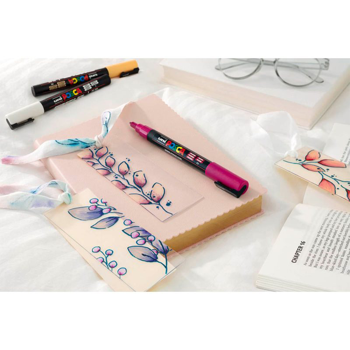 Uni Posca "Uni-ball POSCA Marker Metalletui DIY" Marker 20er Set