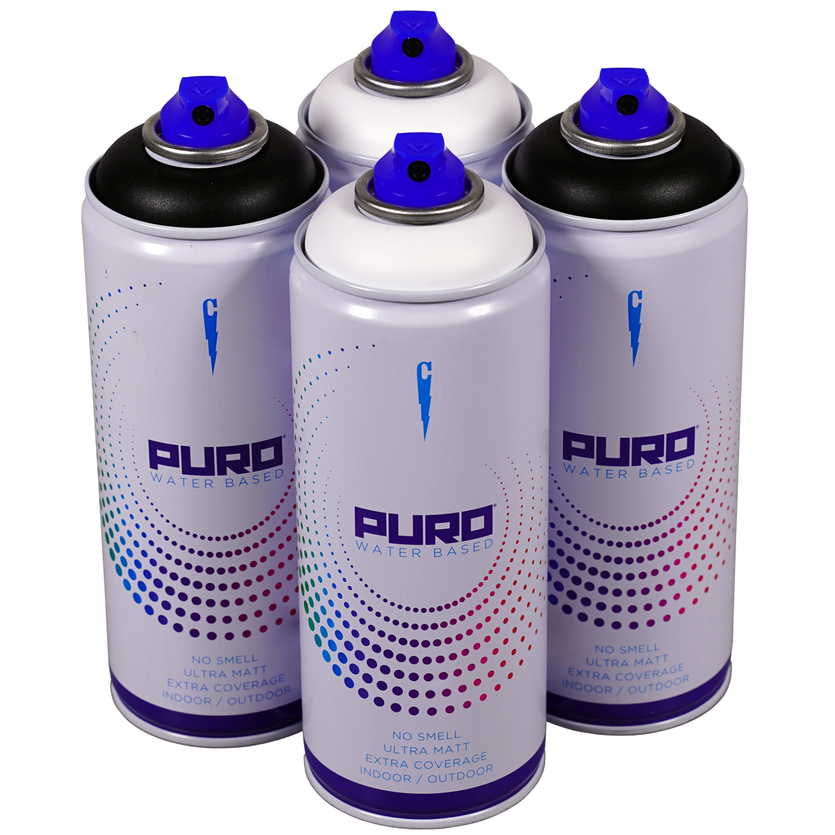 Clash "Puro" Water Based - Chess Tones (4x400ml)