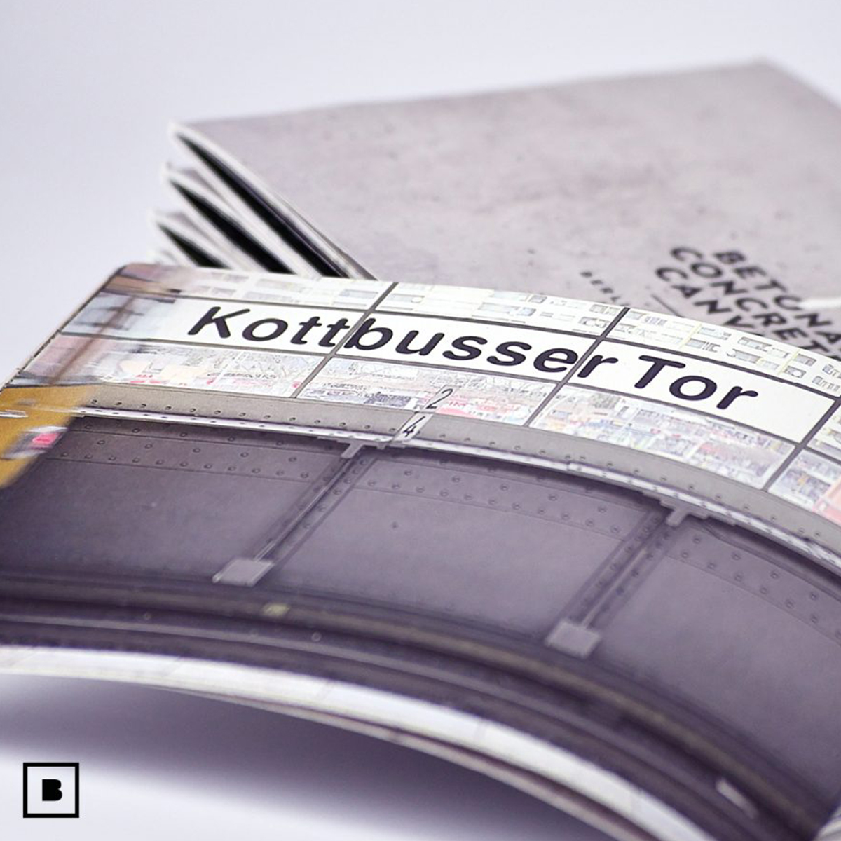 Betonat "Concrete Canvas Sketchbook - Berlin Edition" A5