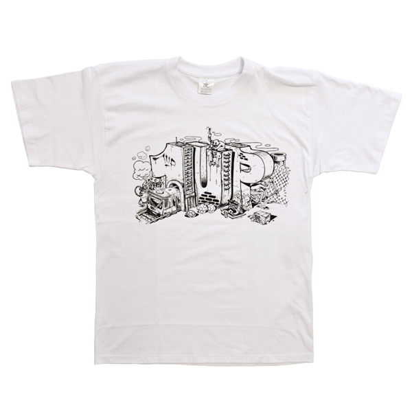 T-1UP T-Shirt "City" White