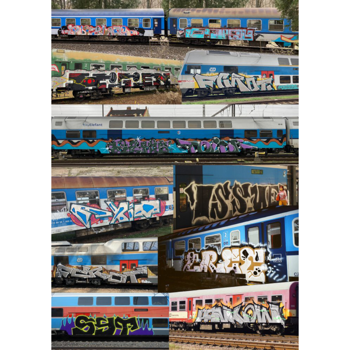 Magazin "Hood Work #5" Praha Train Edition