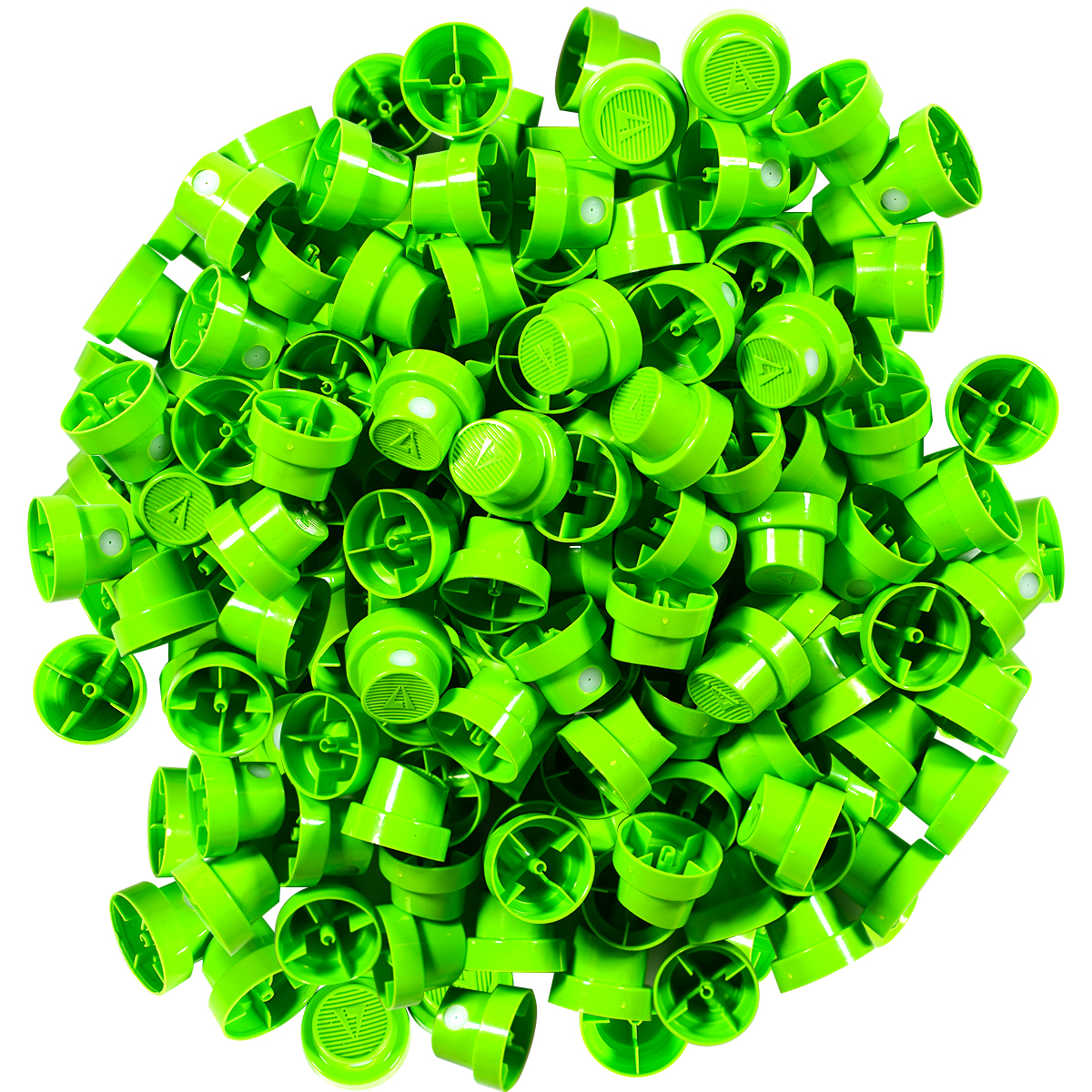 Kobra "Soft Fat Cap" 200er Set Green/White