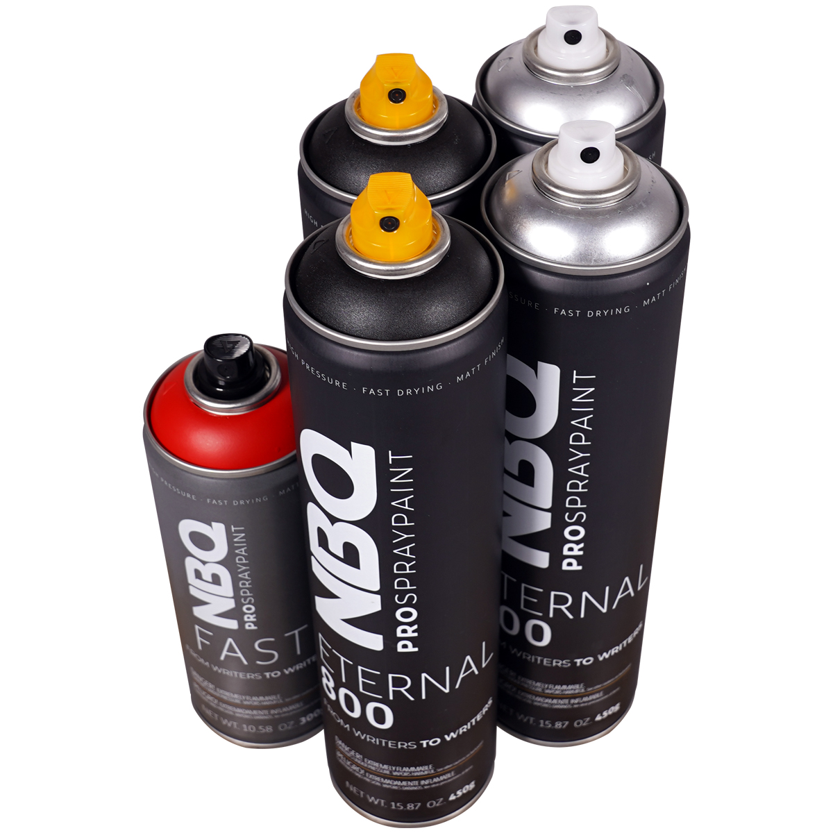 NBQ "Eternal" Basic Bombing Box (4x600ml + 1x400ml)
