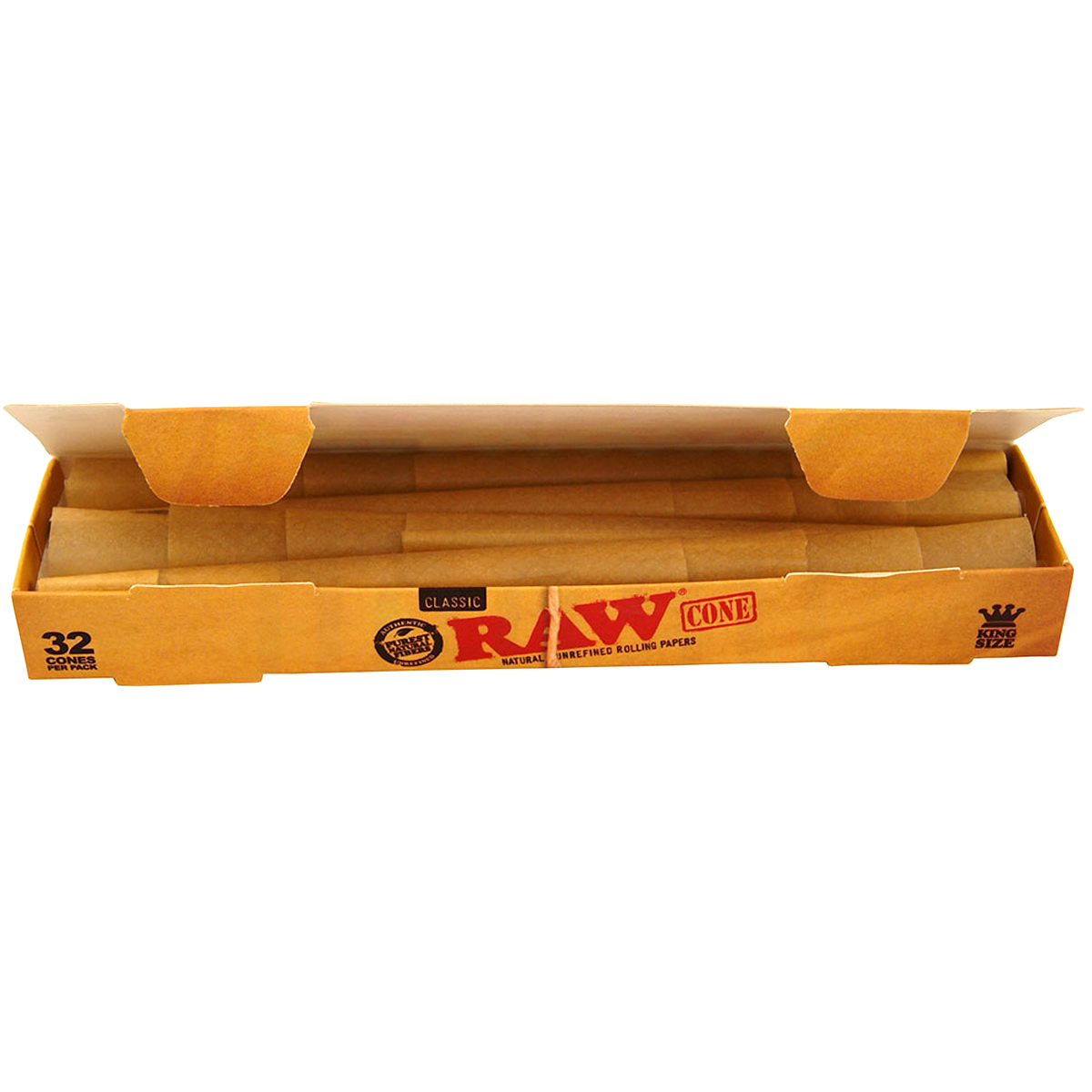 RAW Papers "Cone Classic King Size Pre-Rolled" - 32 Blättchen
