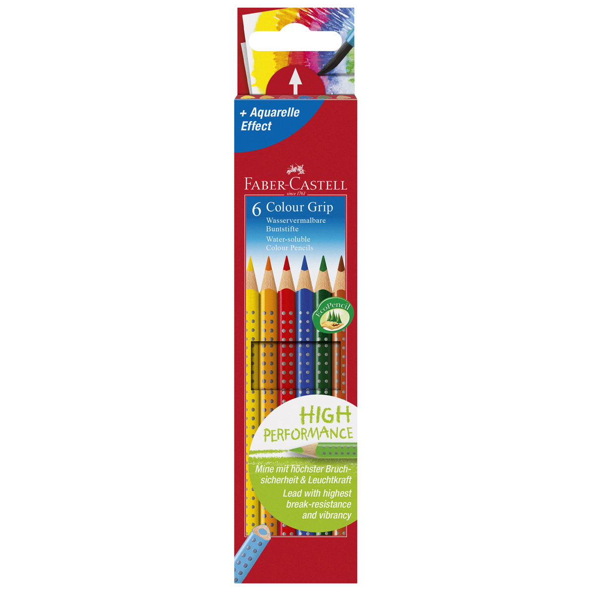 Faber-Castell "Colour Grip Buntstift" 6er Set