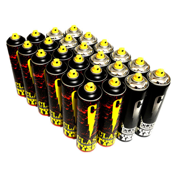 Clash Paint Tyson Bombing Box - L (24x600ml)