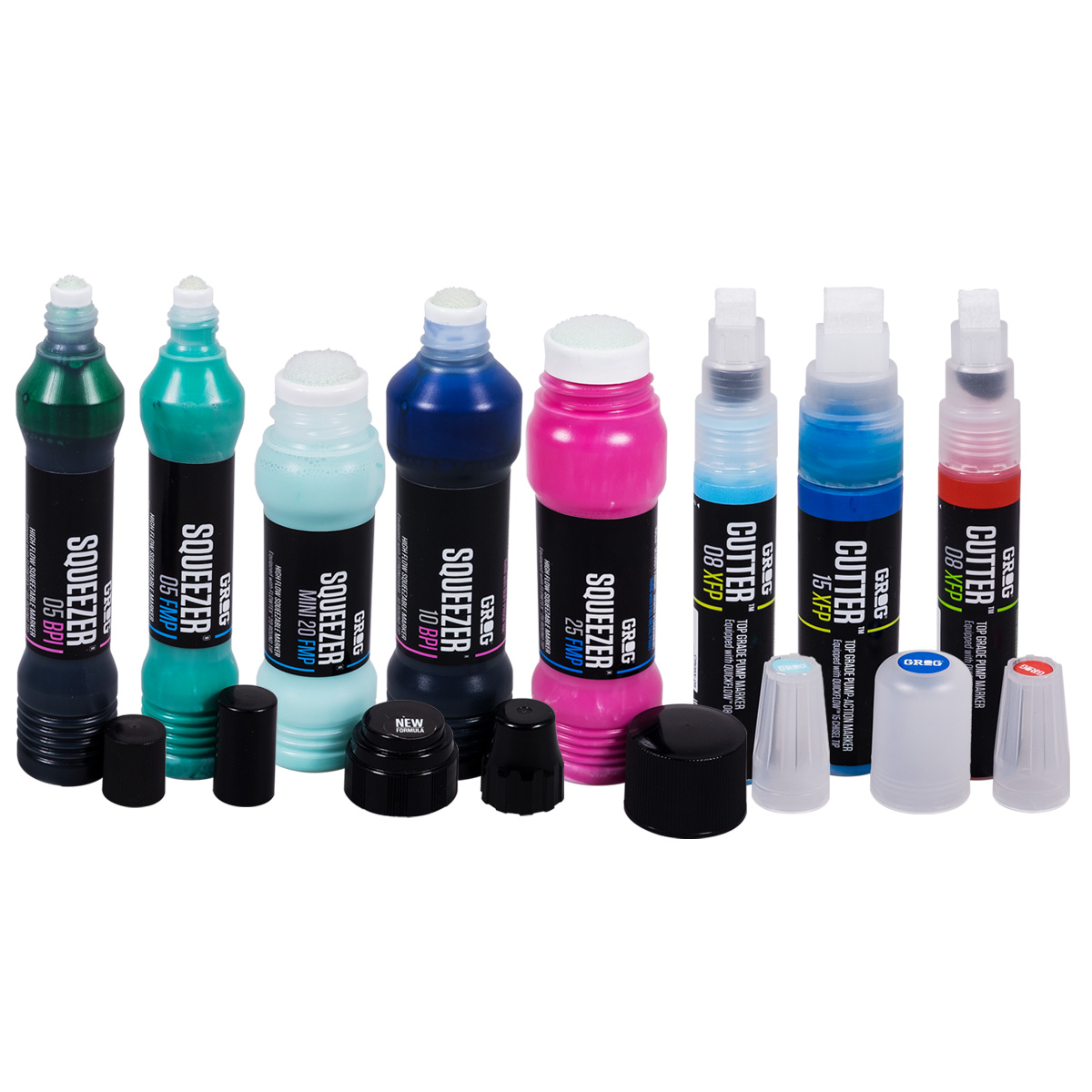 Grog "8er Marker Special Price Set" (Überlagerung)
