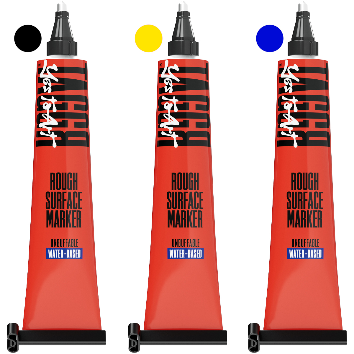 Bäder "TAGGR" Rough Surface Water Based Steelball 50ml Tubenmarker (2,5mm) 3er Set #8