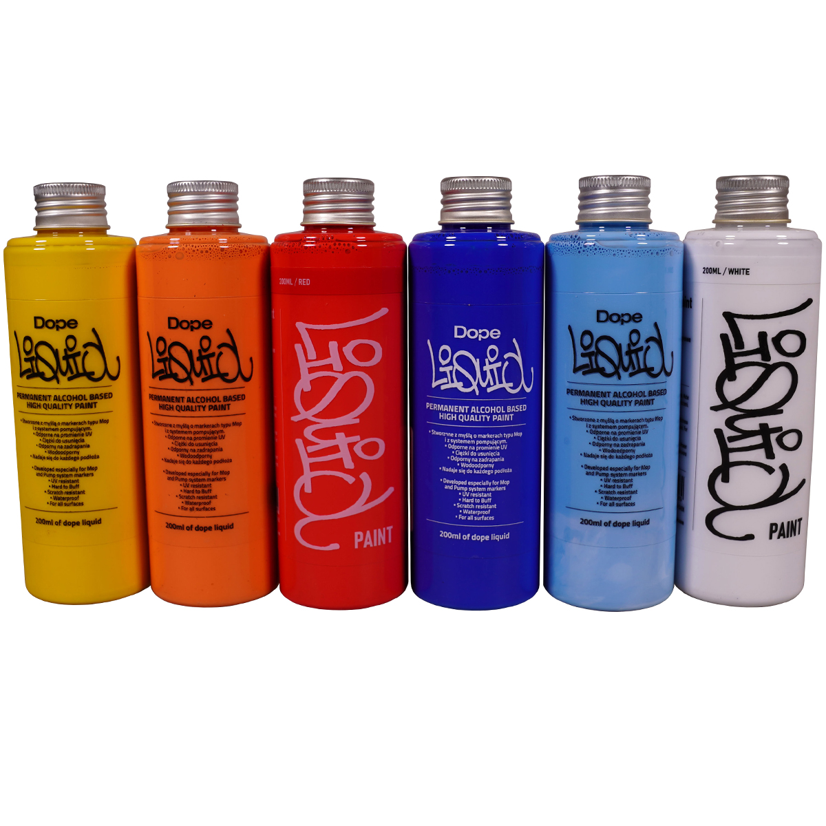 Dope "Liquid Refill" Mix 6er Set (6x200ml)