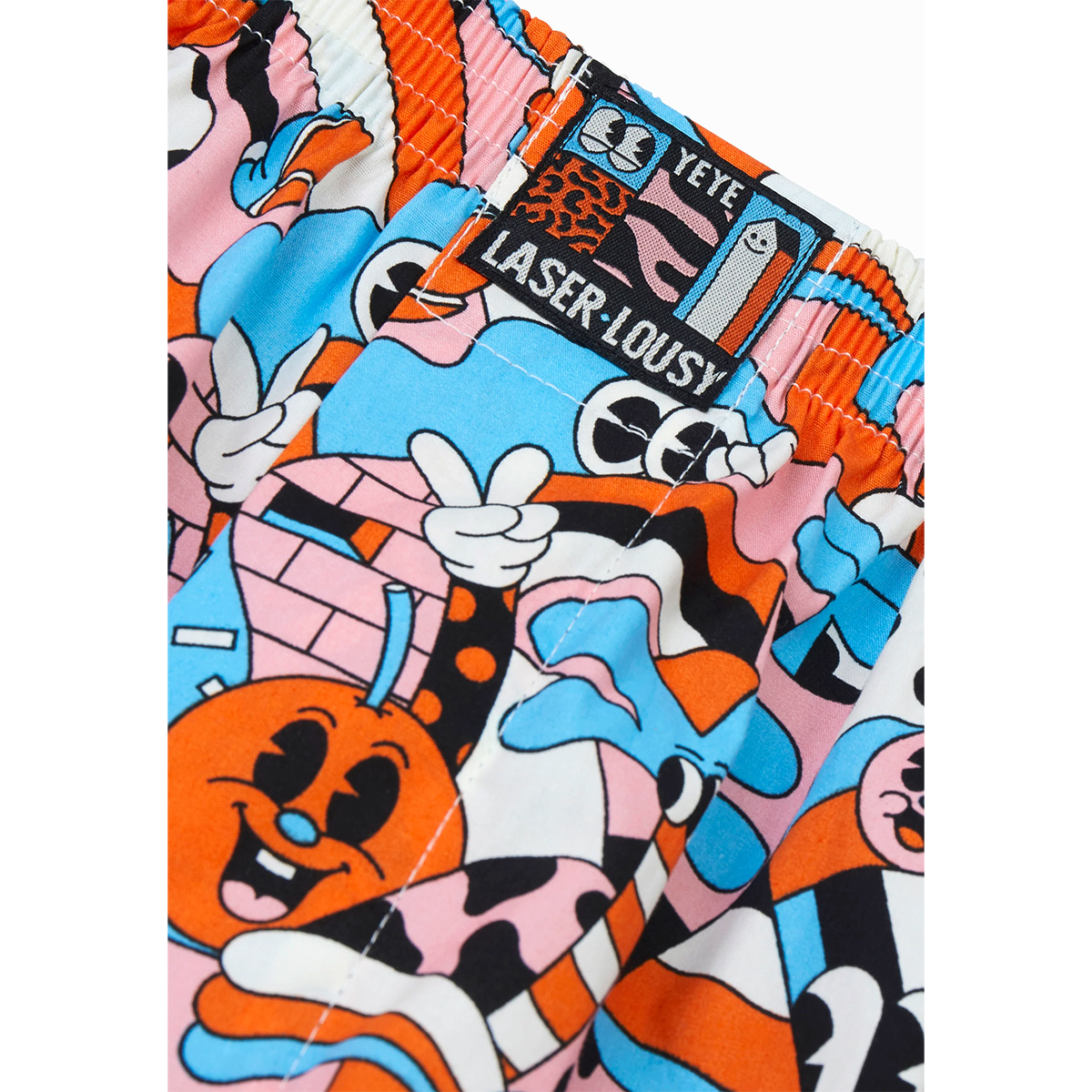 Lousy Livin Boxershorts "Laser Yeye" Peony