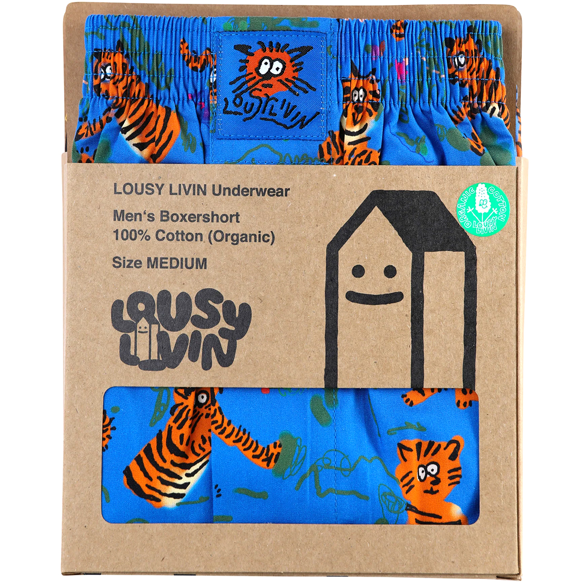 Lousy Livin Boxershorts "Tiger Gang" Talon