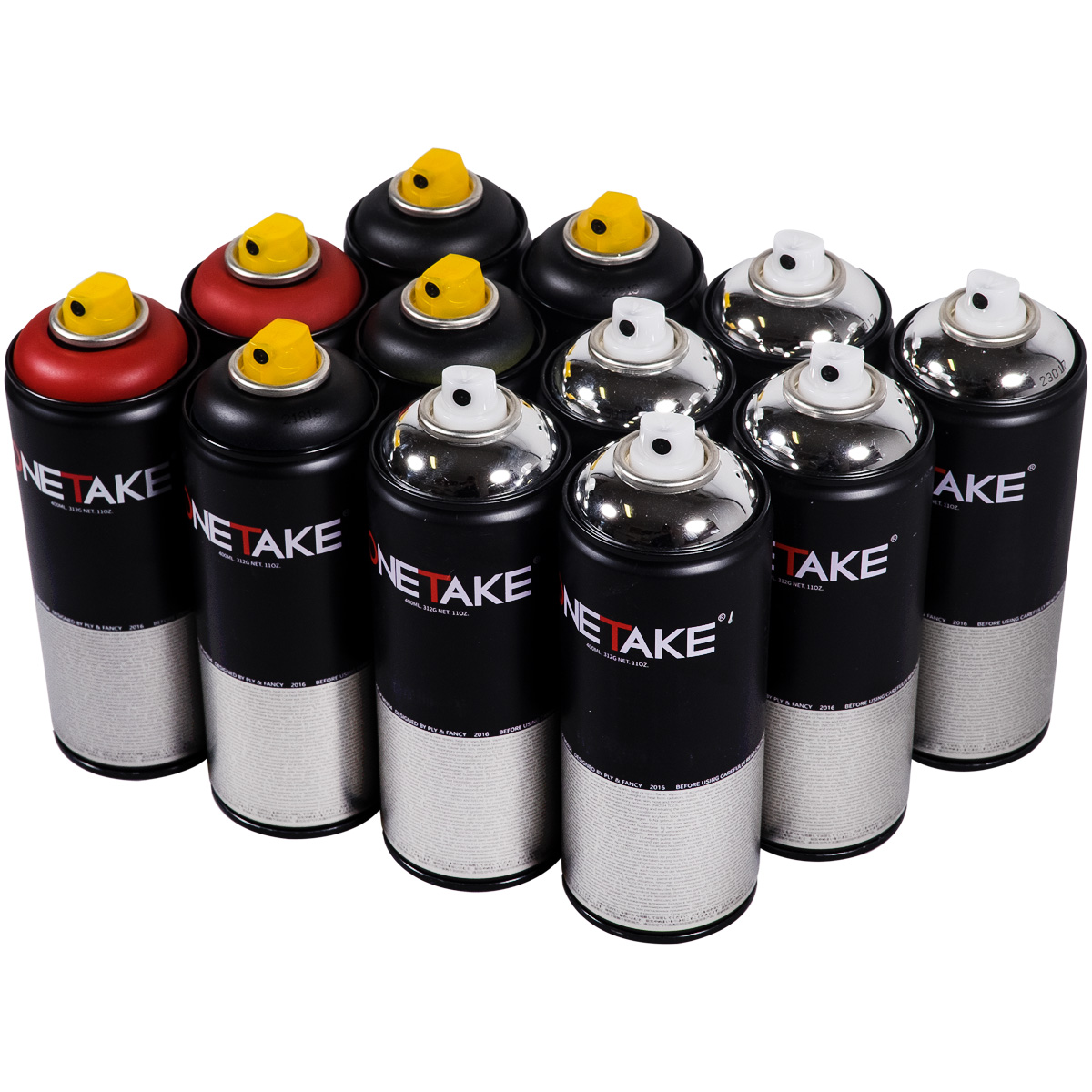 OneTake "12er Paint Box - Bombing" (12x400ml)