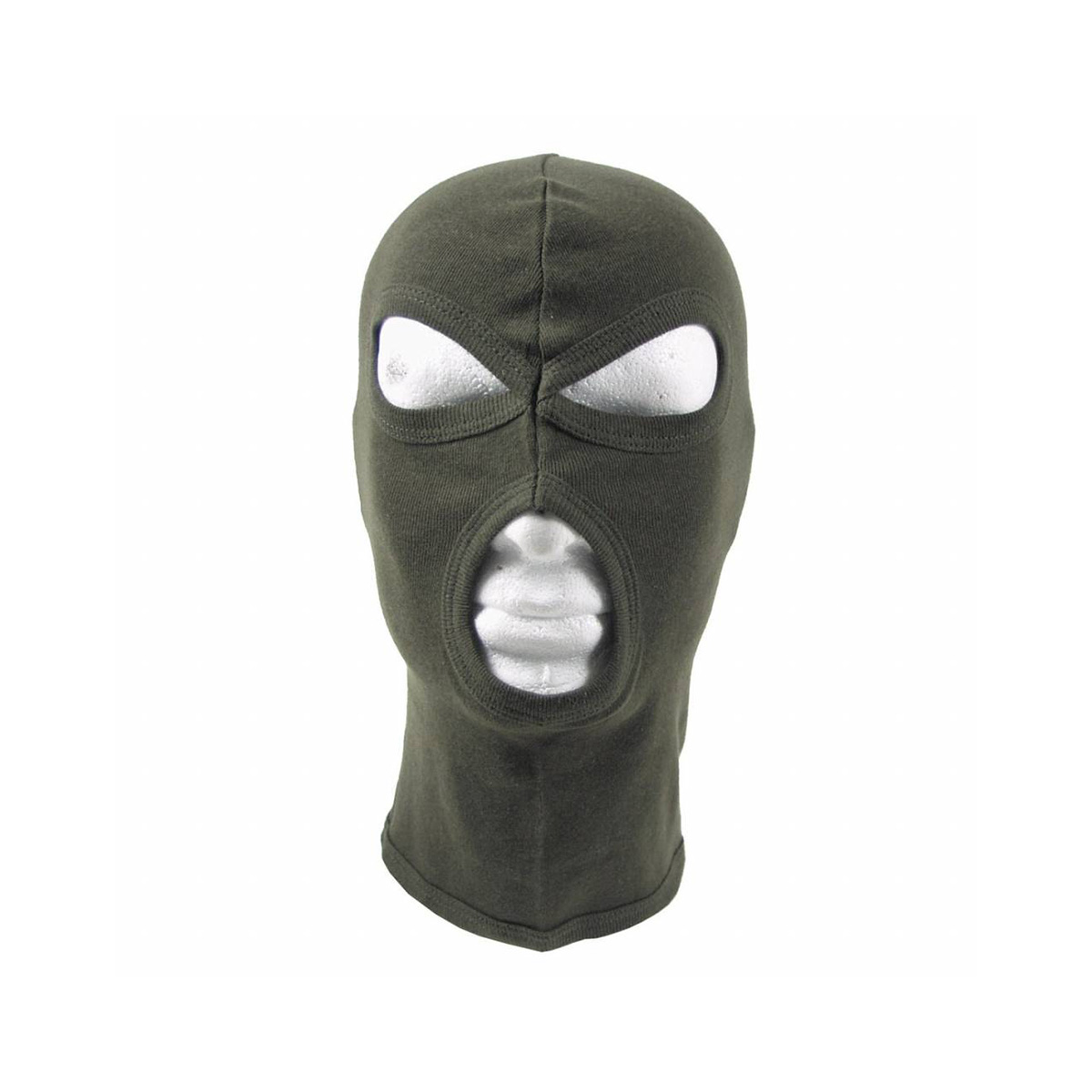 Maske "Balaclava - 3 Loch (dünn)" - Olive