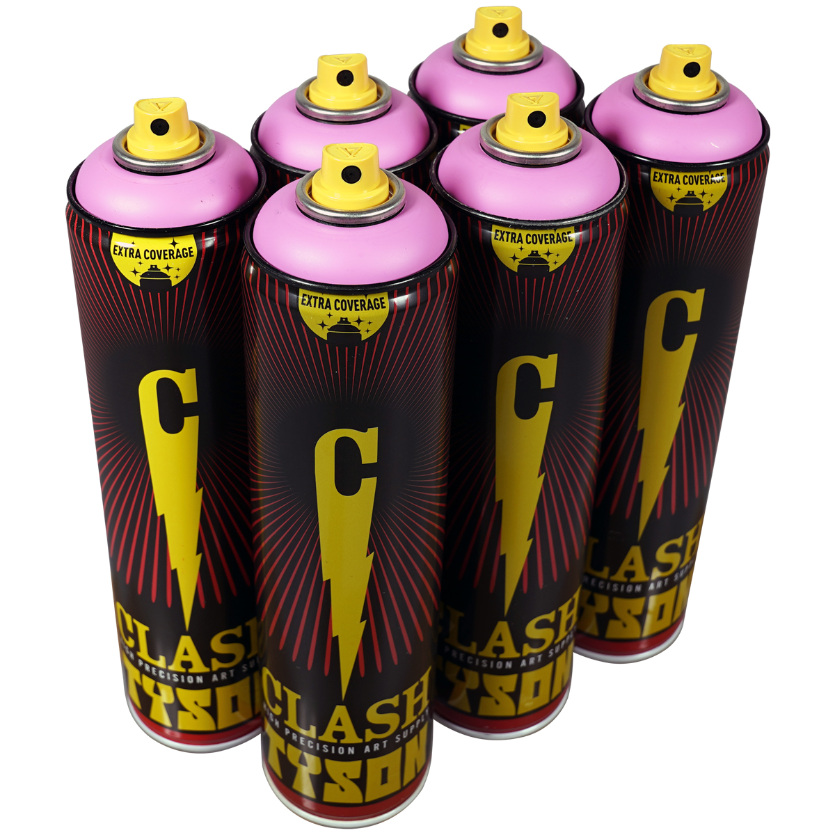 Clash Paint "Tyson One Color Sixpack - Punami" (6x600ml)