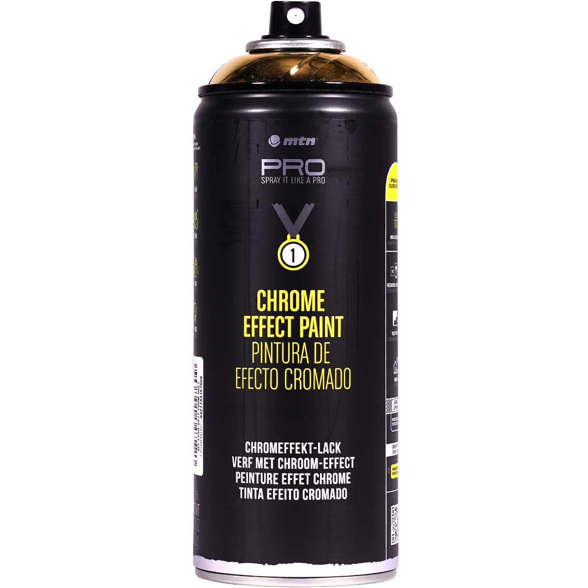 MTN Pro "Chrome Effect Paint" (400ml) Gold Chrome