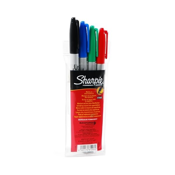 Sharpie "Fine" Marker 4er Set (1-2mm)